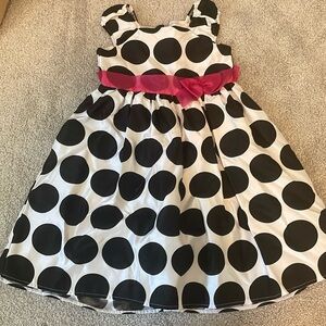 Toddler Polka Dot Baby-Doll Dress